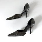 Vintage Prada Snakeskin Heels (35.5)
