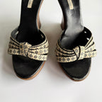 Oscar De La Renta Wedge Heels