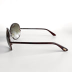 Tom Ford Iris Oversized Gradient Sunglasses