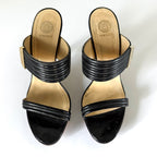 Vintage Versace Wedge Sandal Heels (36)