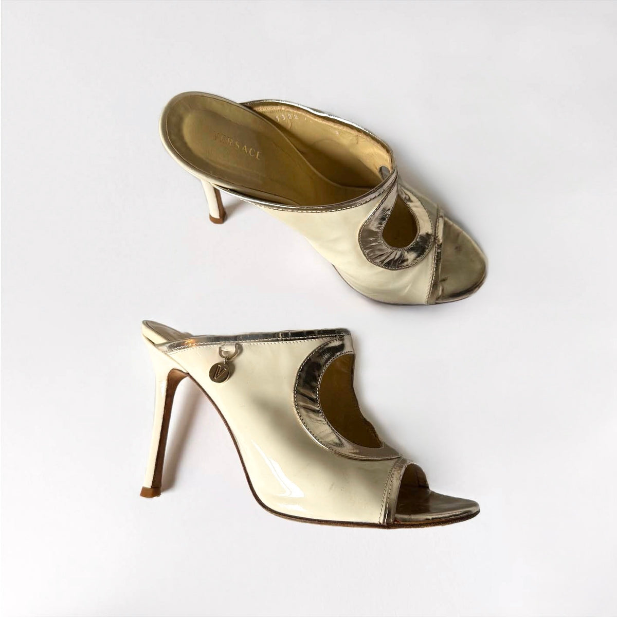 Vintage Versace Stiletto Heels (39)