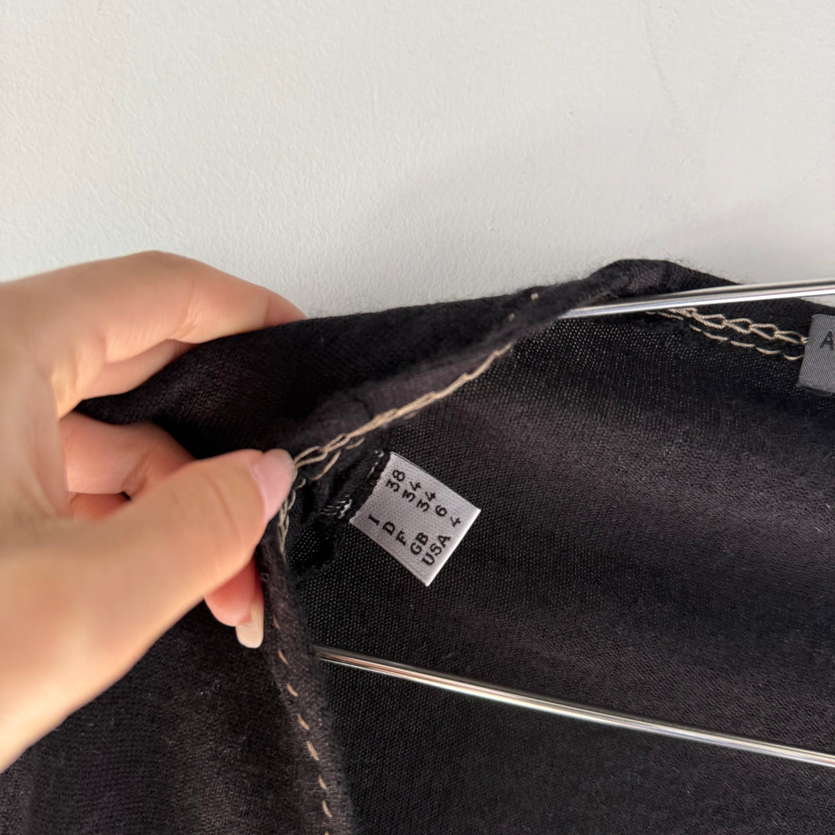 Vintage Cashmere Wrap Top