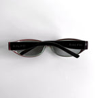 Vintage Ralph Lauren Black Slim Wrap Sunglasses