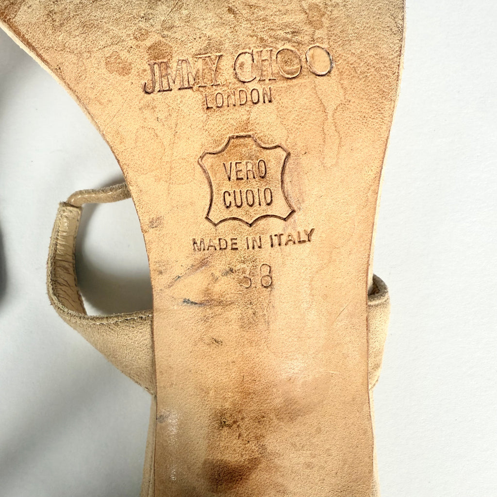 Vintage Jimmy Choo Seashell Heels