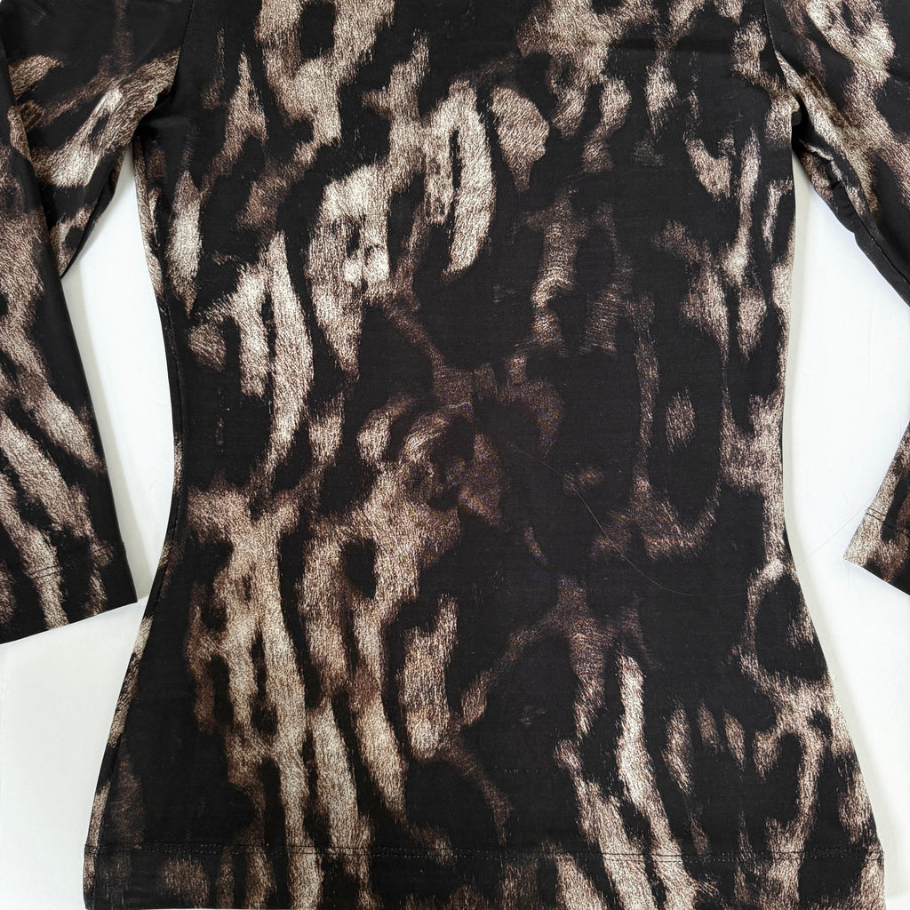 Vintage Cavalli 3/4 Sleeve Top