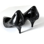 Prada Leather Kitten Heel Pumps (37.5)
