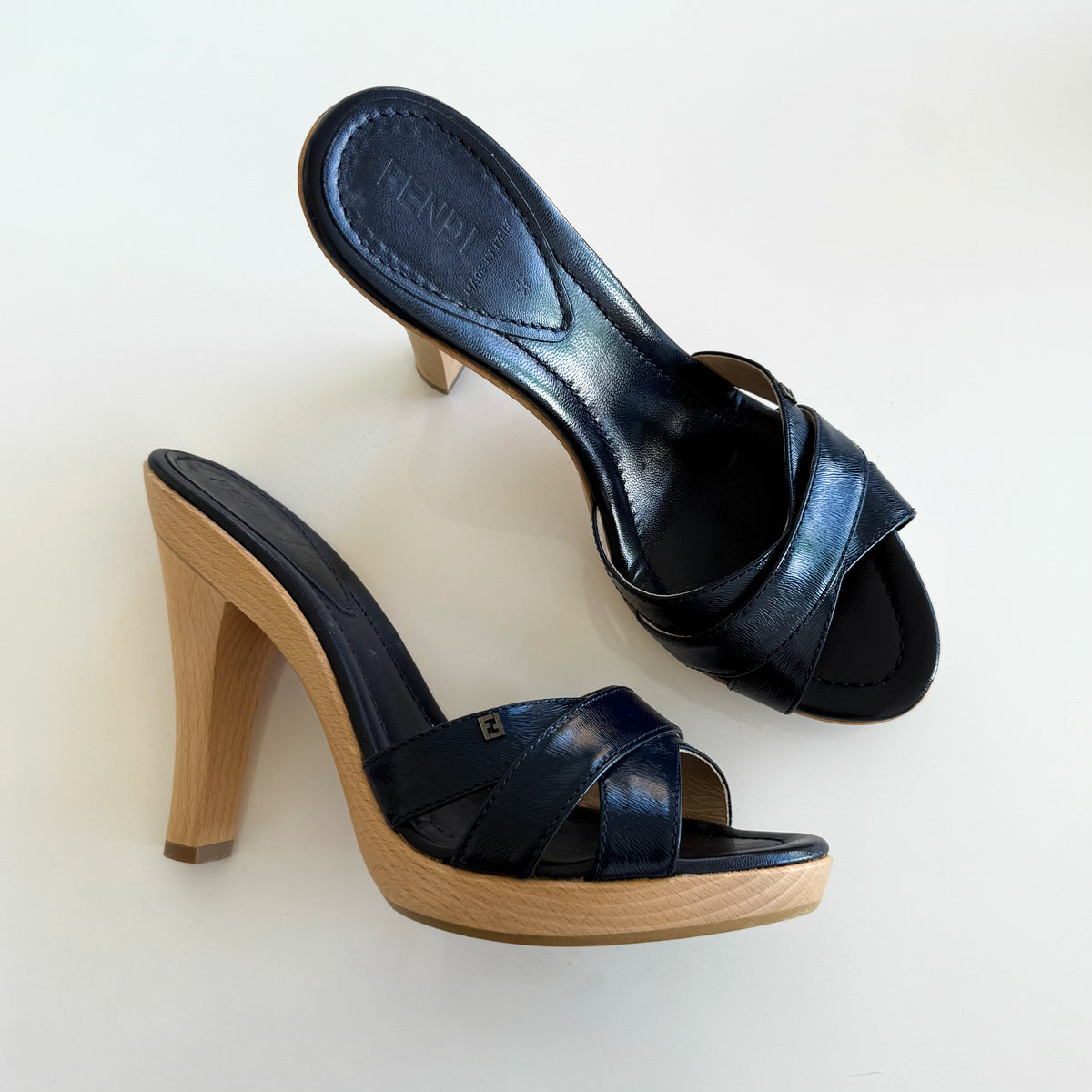 Vintage Fendi Sandal Heels