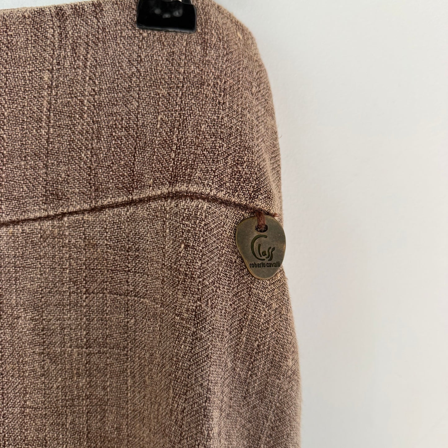Vintage Roberto Cavalli Linen Skirt