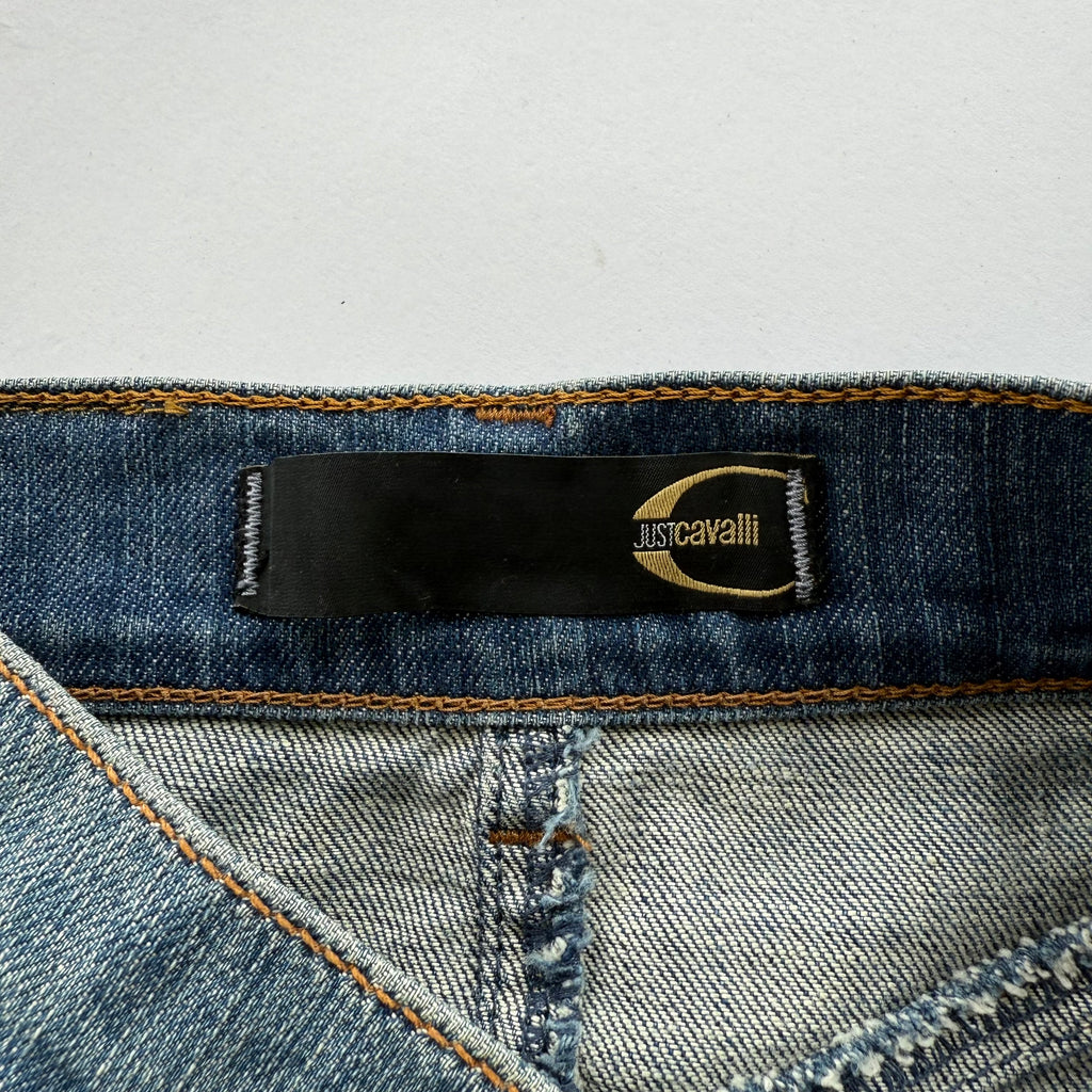 Vintage Cavalli Denim Skirt
