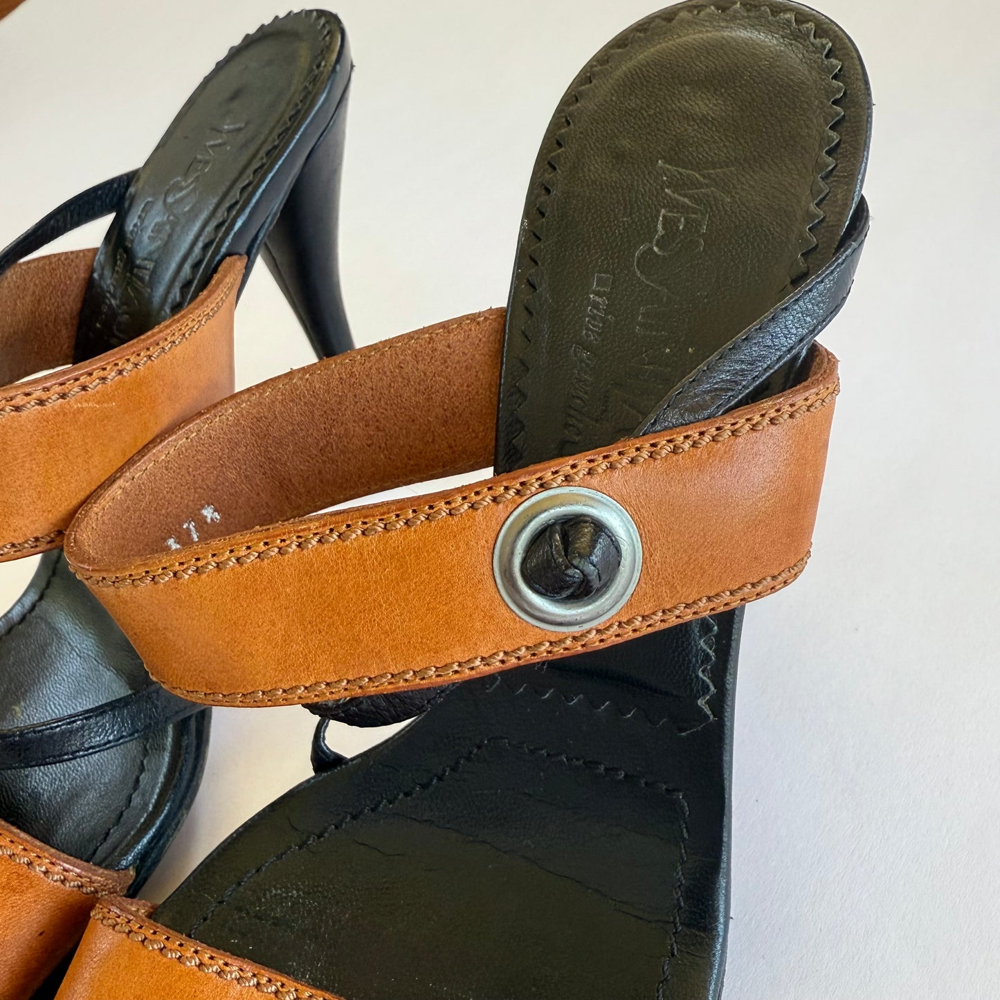 Vintage YSL Sandal Heels