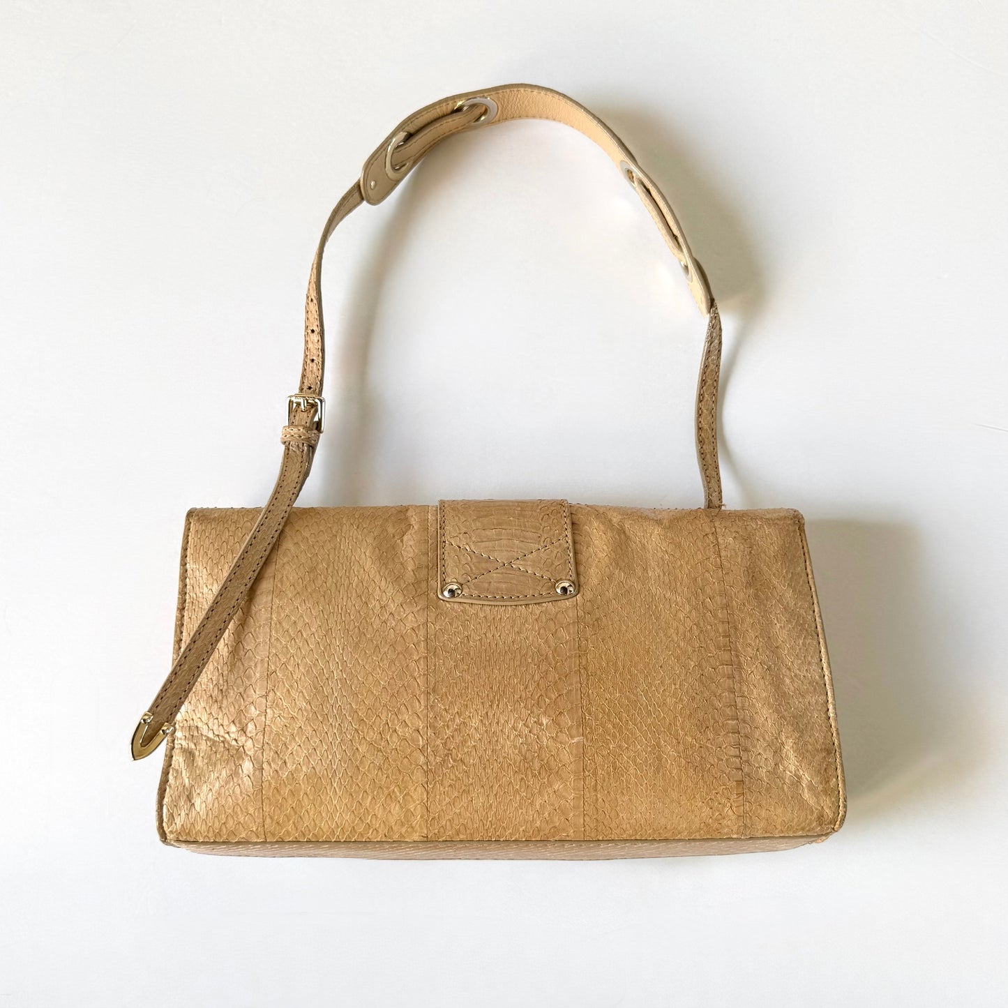 Vintage Jimmy Choo Python Shoulder Bag