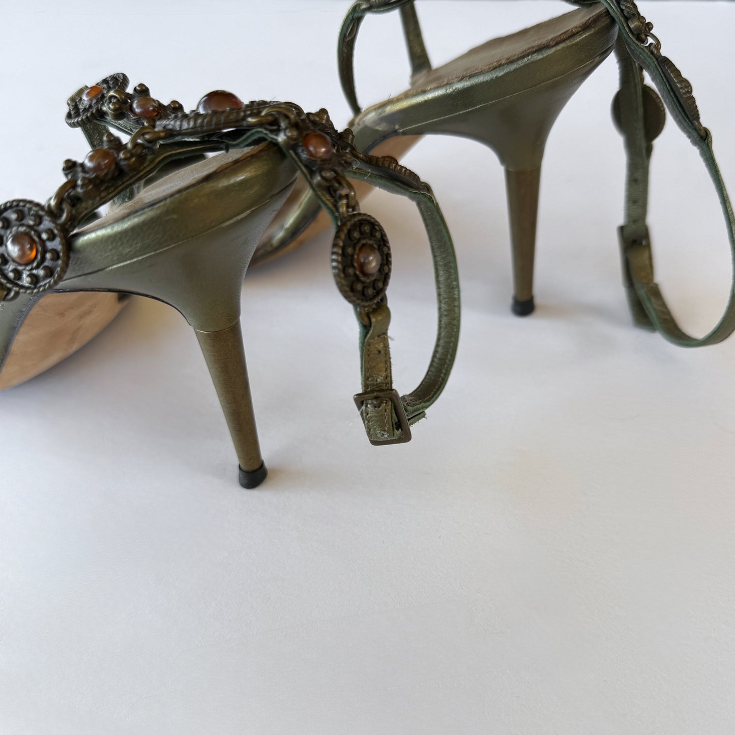 Vintage Manolo Blahnik Sandal Heels (36)