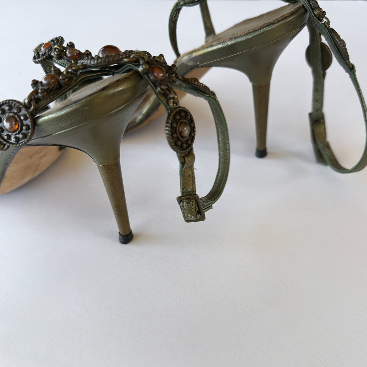 Vintage Manolo Blahnik Sandal Heels (36)