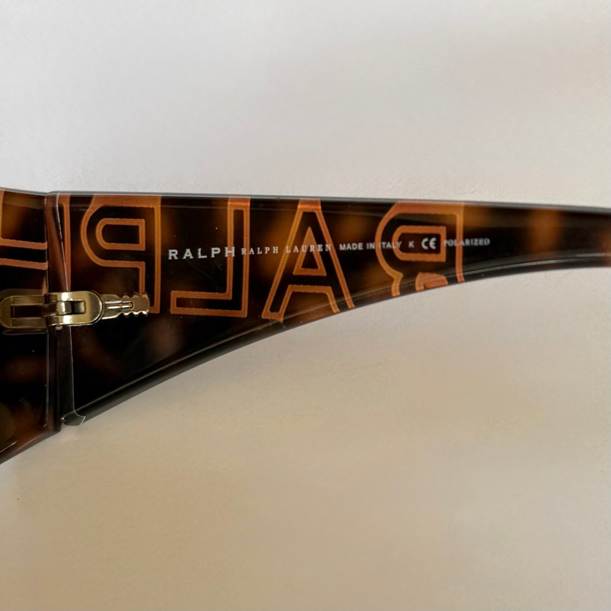 Vintage Ralph Lauren Oversized Tortoise Sunglasses