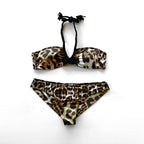 Vintage Cavalli Leopard Print Bikini Set