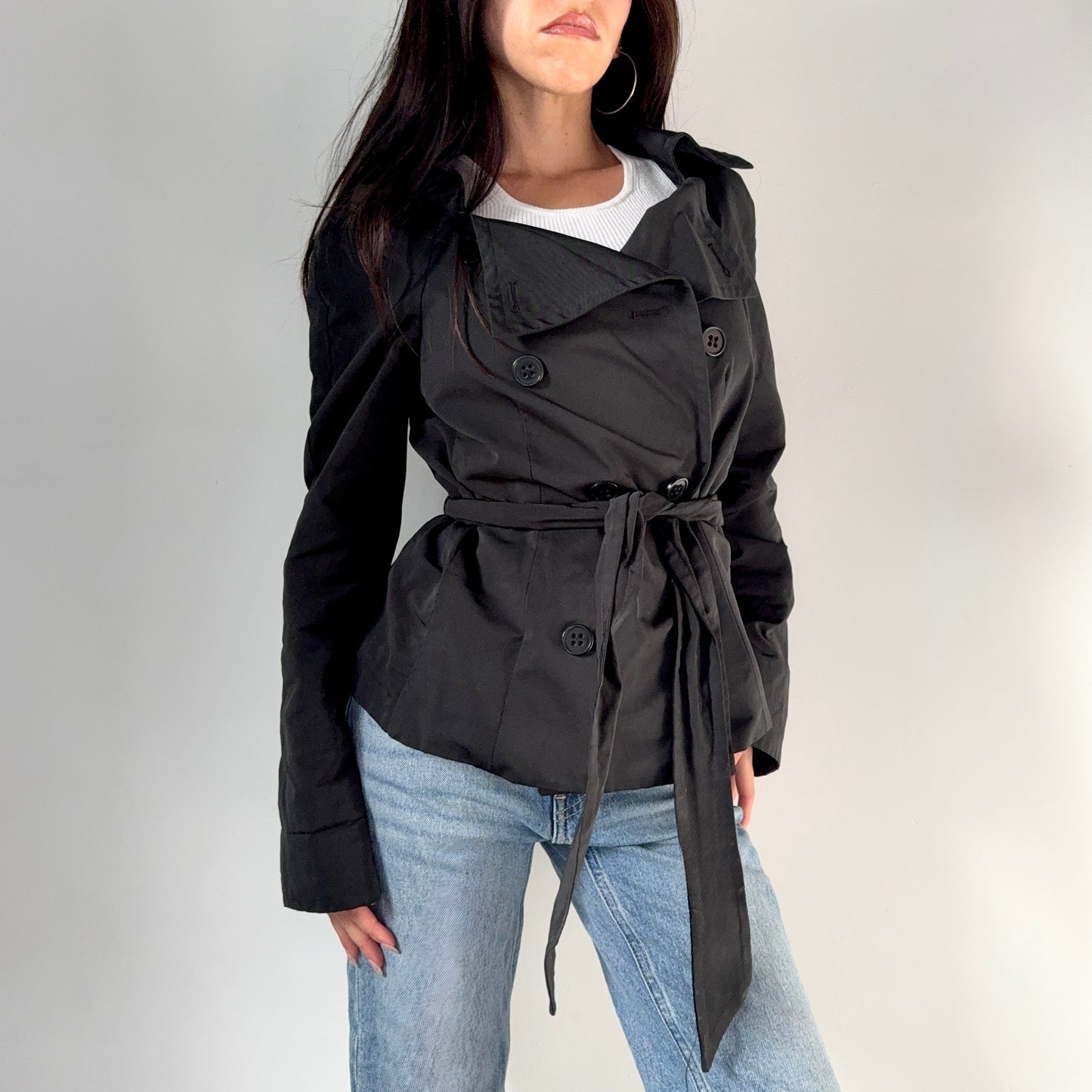 Vintage Max Mara Cropped Trench