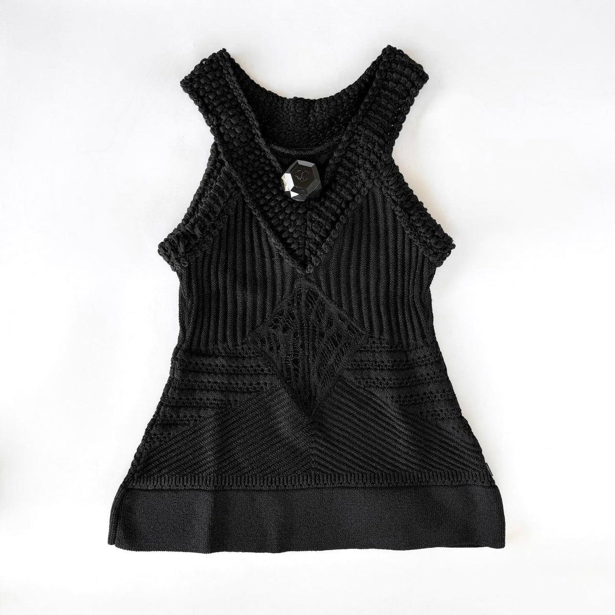 Vintage Cavalli Crochet Tank Top
