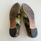 Manolo Blahnik Camo Flats