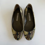 Manolo Blahnik Camo Flats