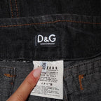 Dolce & Gabbana Denim Midi Skirt