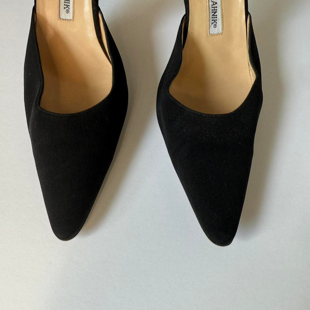 Vintage Manolo Blahnik Slingback Heels