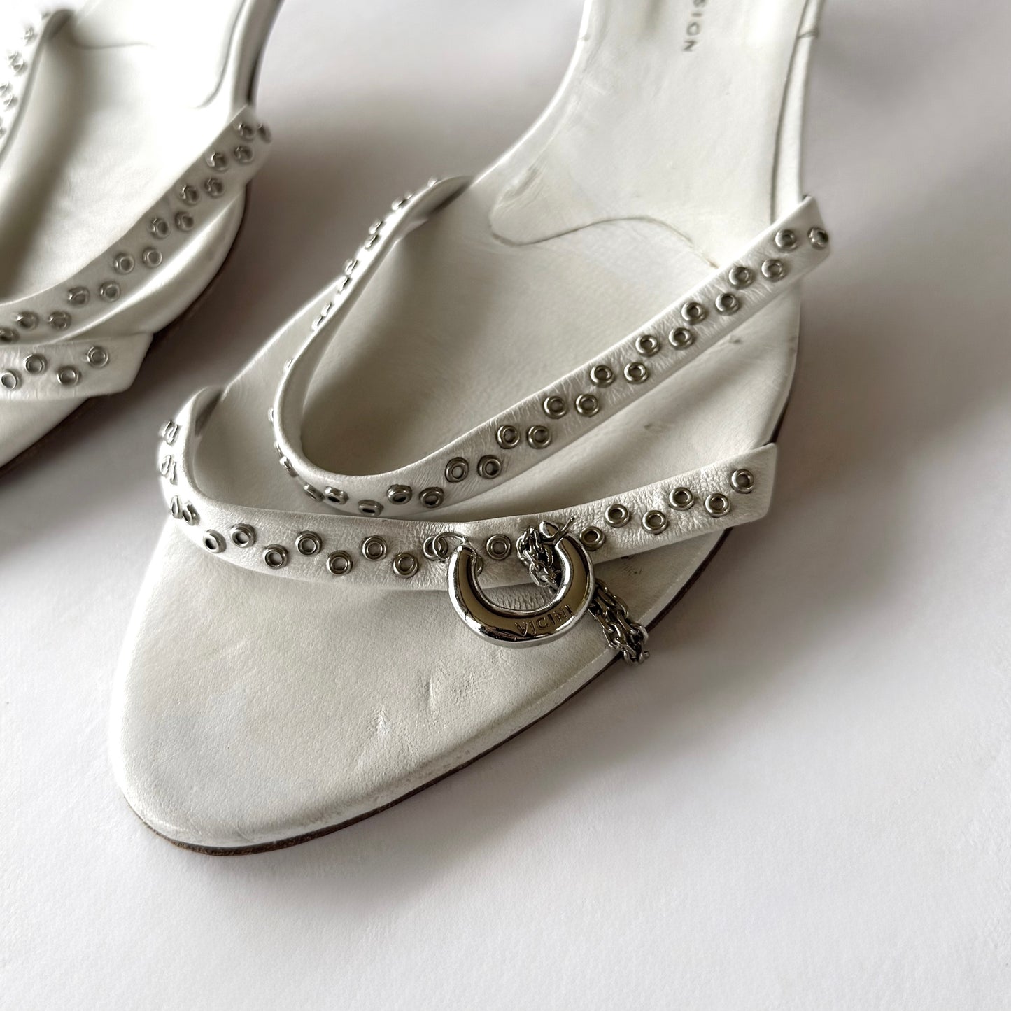 Vintage Giuseppe Zanotti Studded Sandal Heels (38)