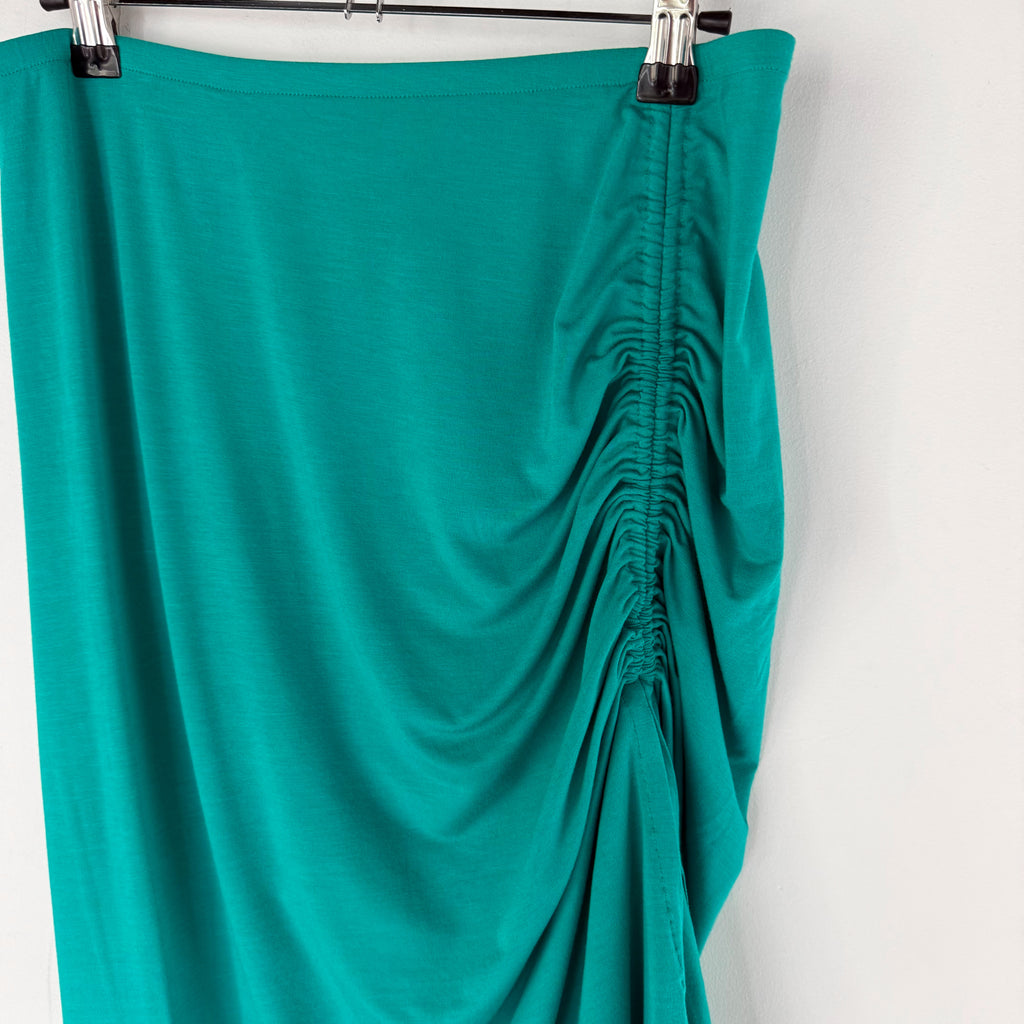 Vintage La Perla Ruched Midi Skirt