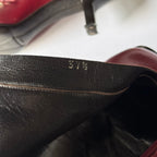 Vintage Prada Leather Boots (37.5)