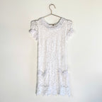 Dolce & Gabbana White Lace Mini Dress