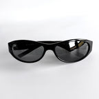 Vintage Ralph Lauren Black Slim Wrap Sunglasses