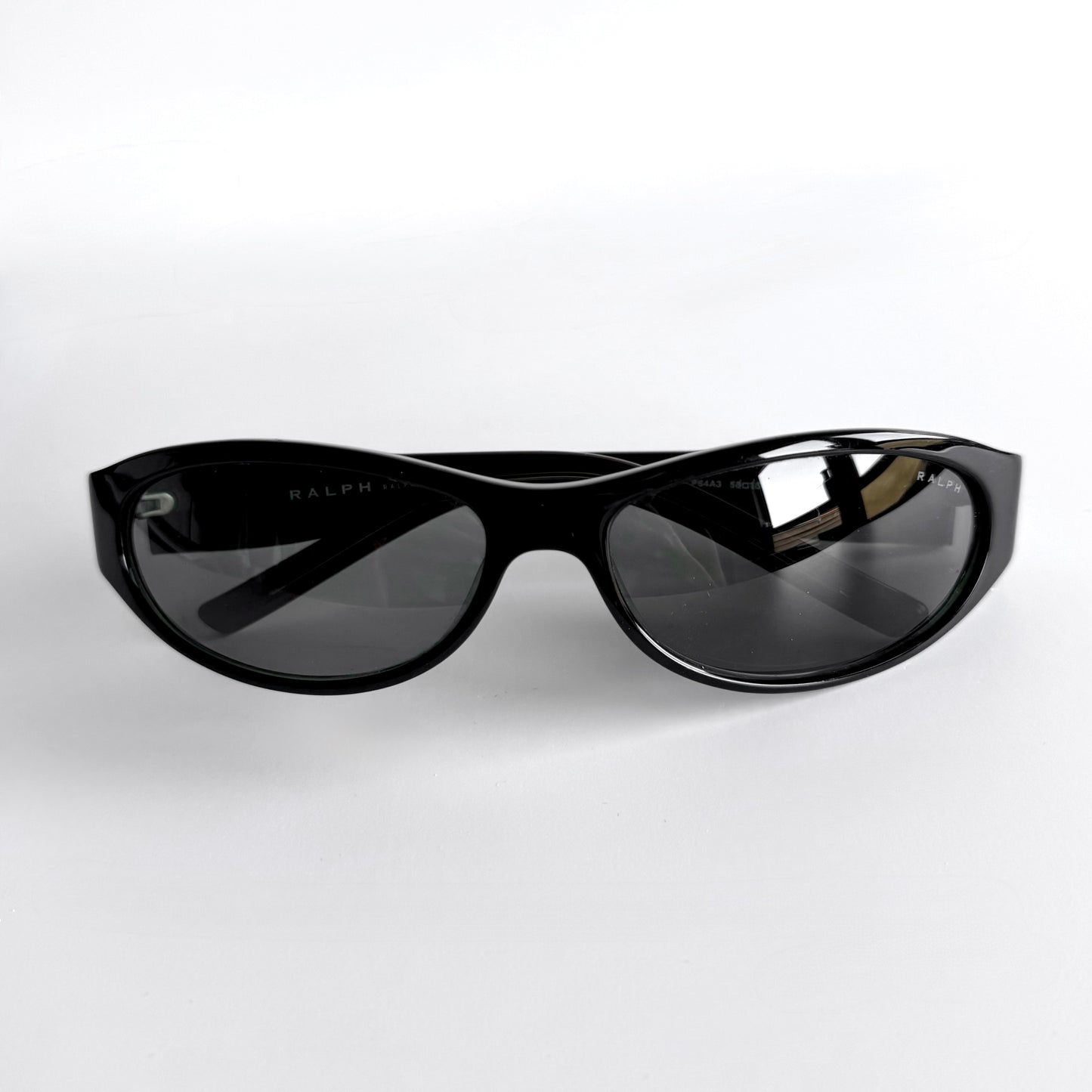 Vintage Ralph Lauren Black Slim Wrap Sunglasses