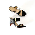 Vintage Versace Wedge Sandal Heels (36)