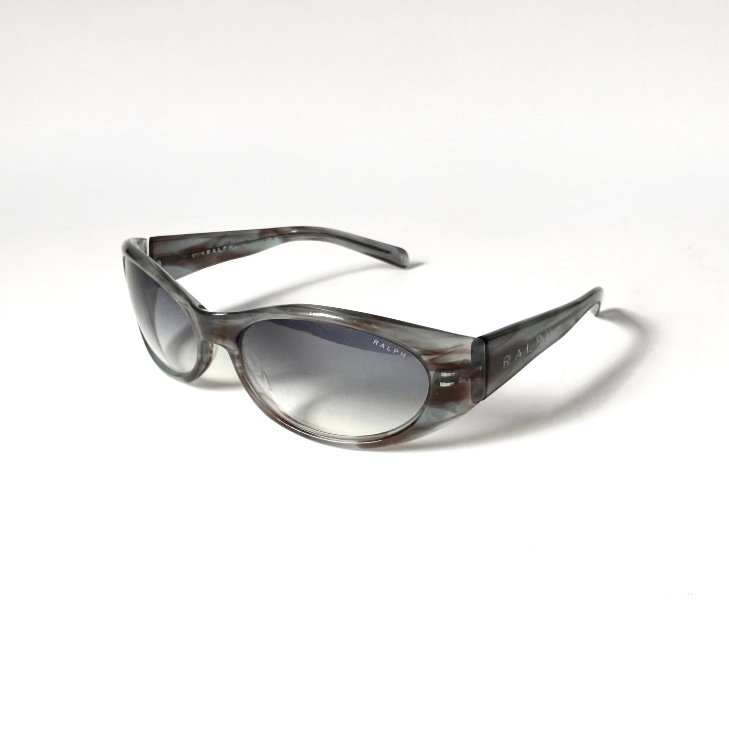 Vintage Ralph Lauren Smoky Marble Slim Wrap Around Sunglasses
