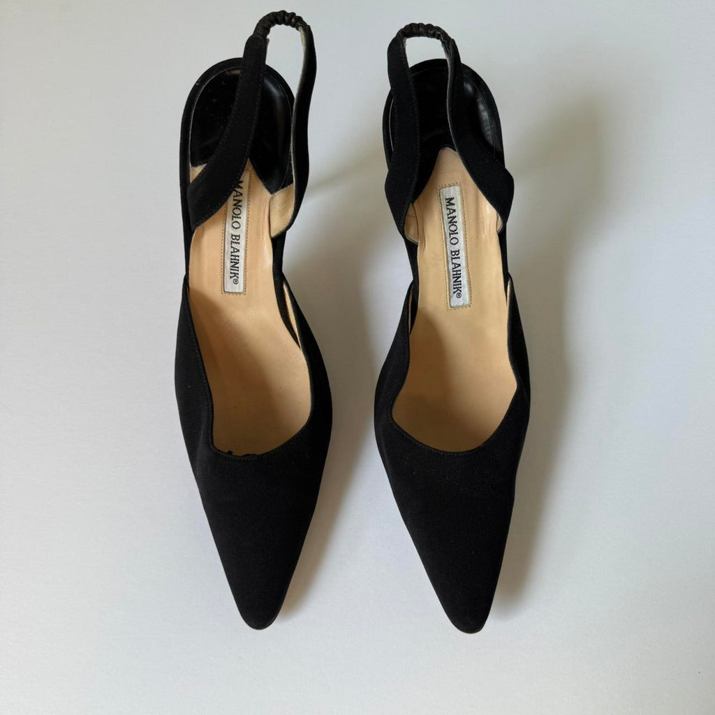 Vintage Manolo Blahnik Slingback Heels