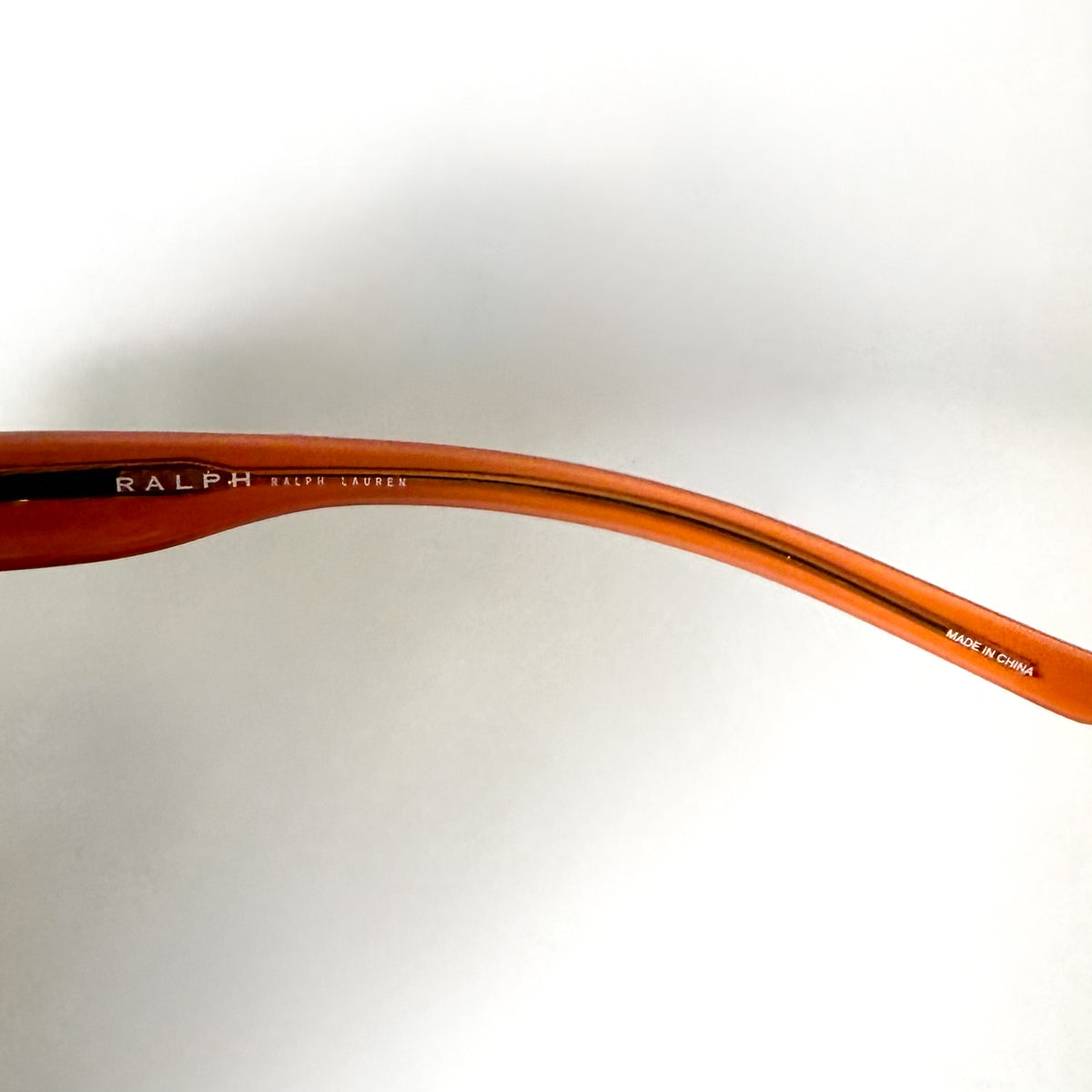 Vintage Ralph Lauren Slim Cherry Red Sunglasses