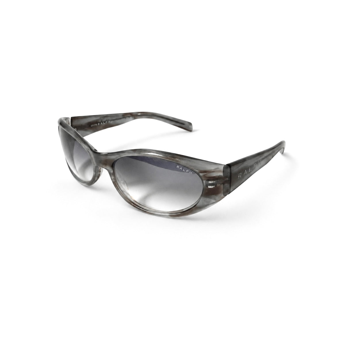 Vintage Ralph Lauren Smoky Marble Slim Wrap Around Sunglasses