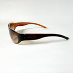 Vintage Ralph Lauren Slim Cherry Red Sunglasses