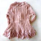 Vintage Lace Ruffle Blouse