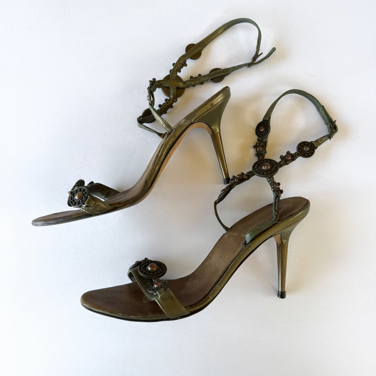 Vintage Manolo Blahnik Sandal Heels (36)
