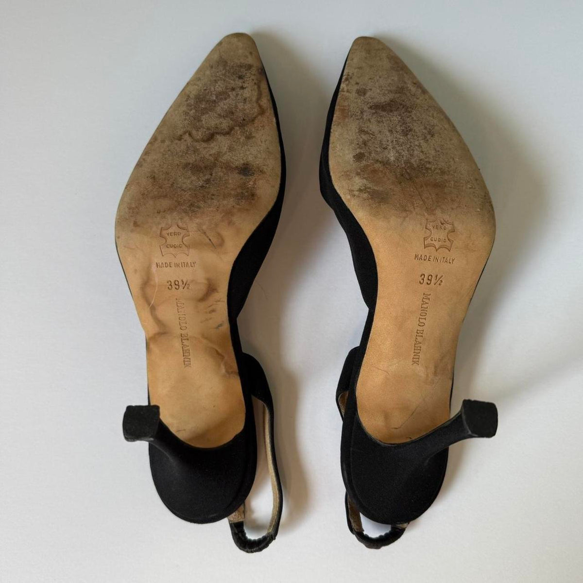 Vintage Manolo Blahnik Slingback Heels