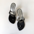 Vintage Giuseppe Zanotti Beaded Sandal Heels (39)