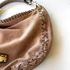 Jimmy Choo Suede Shoulder Bag