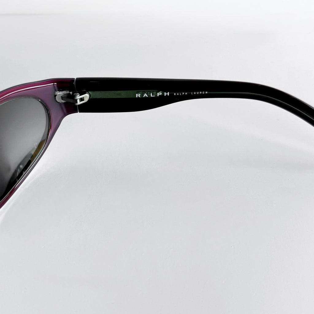 Vintage Ralph Lauren Black Slim Wrap Sunglasses