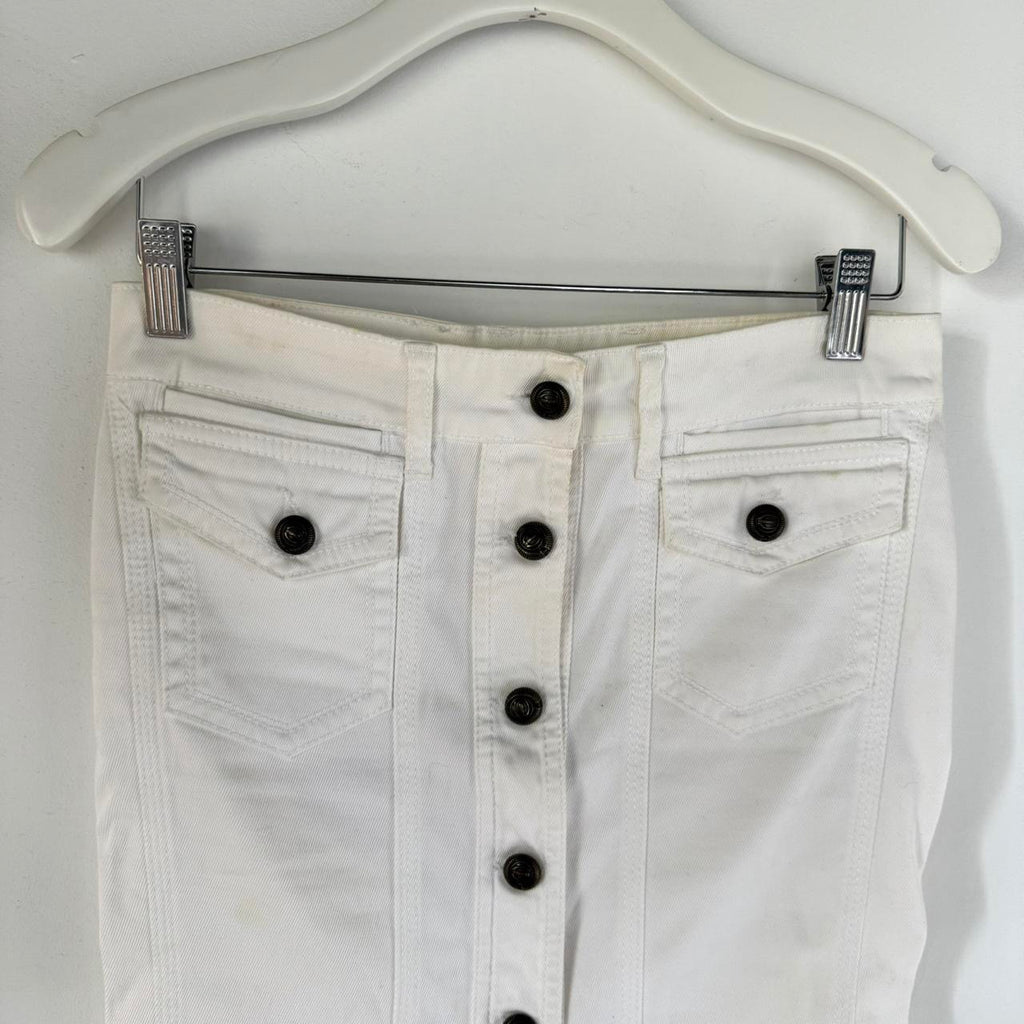 Vintage Cavalli Denim Midi Skirt