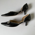 Vintage Oscar De La Renta Kitten Heels (7)