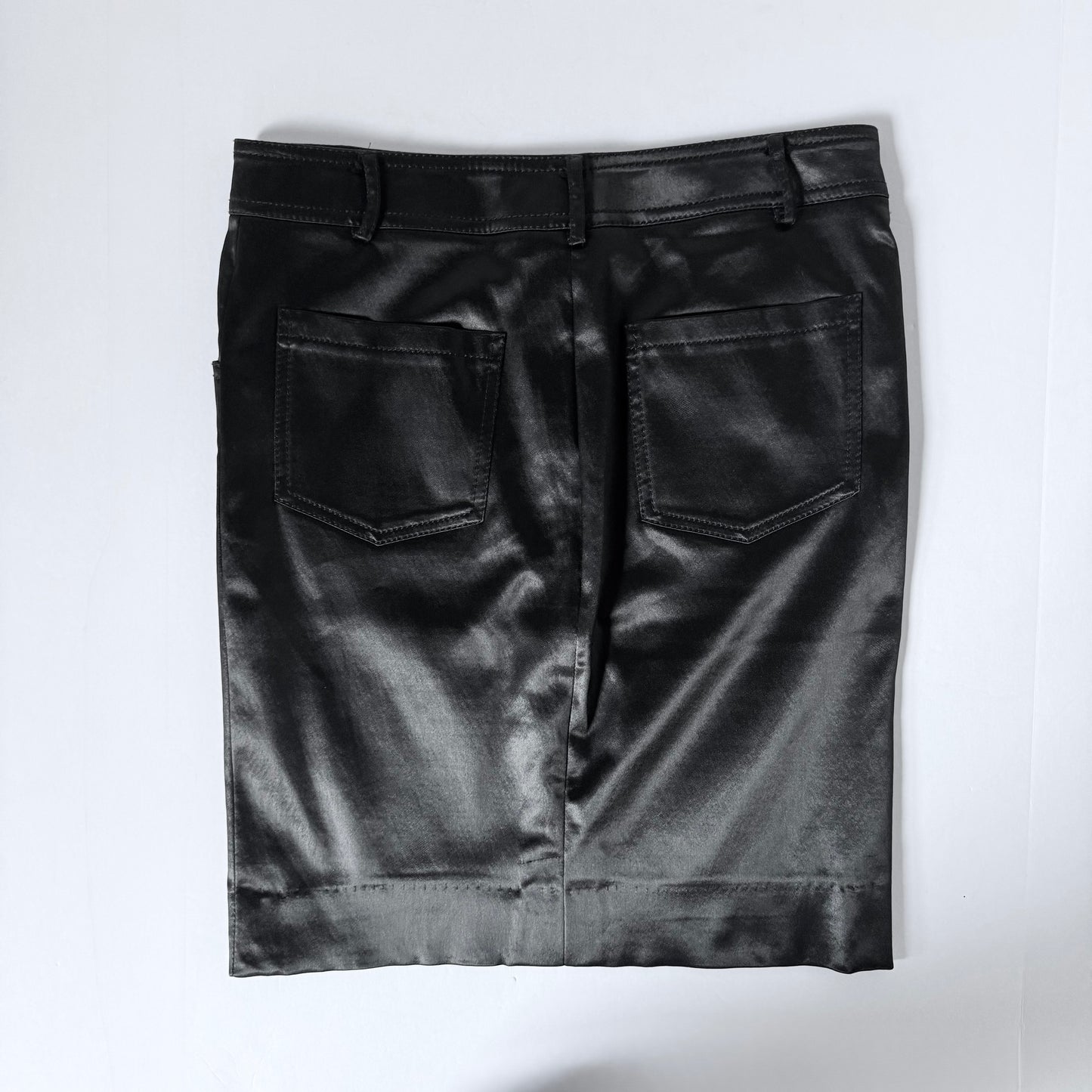 Vintage Blumarine Satin Midi Skirt