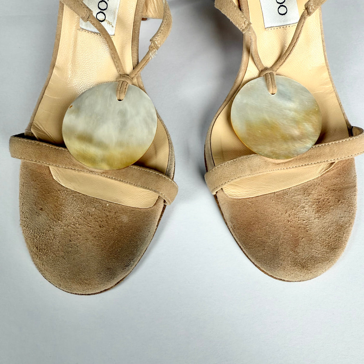 Vintage Jimmy Choo Seashell Heels