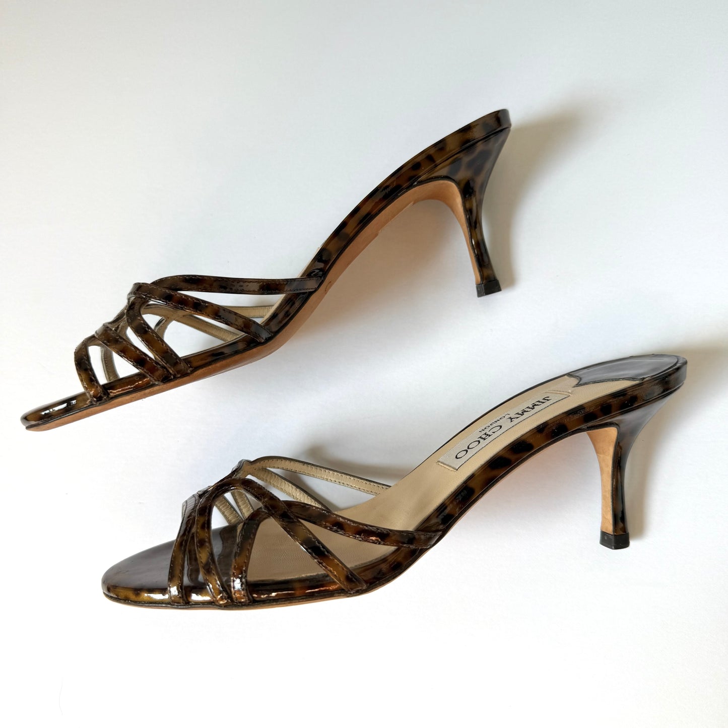 Jimmy Choo Cheetah Sandal Heels