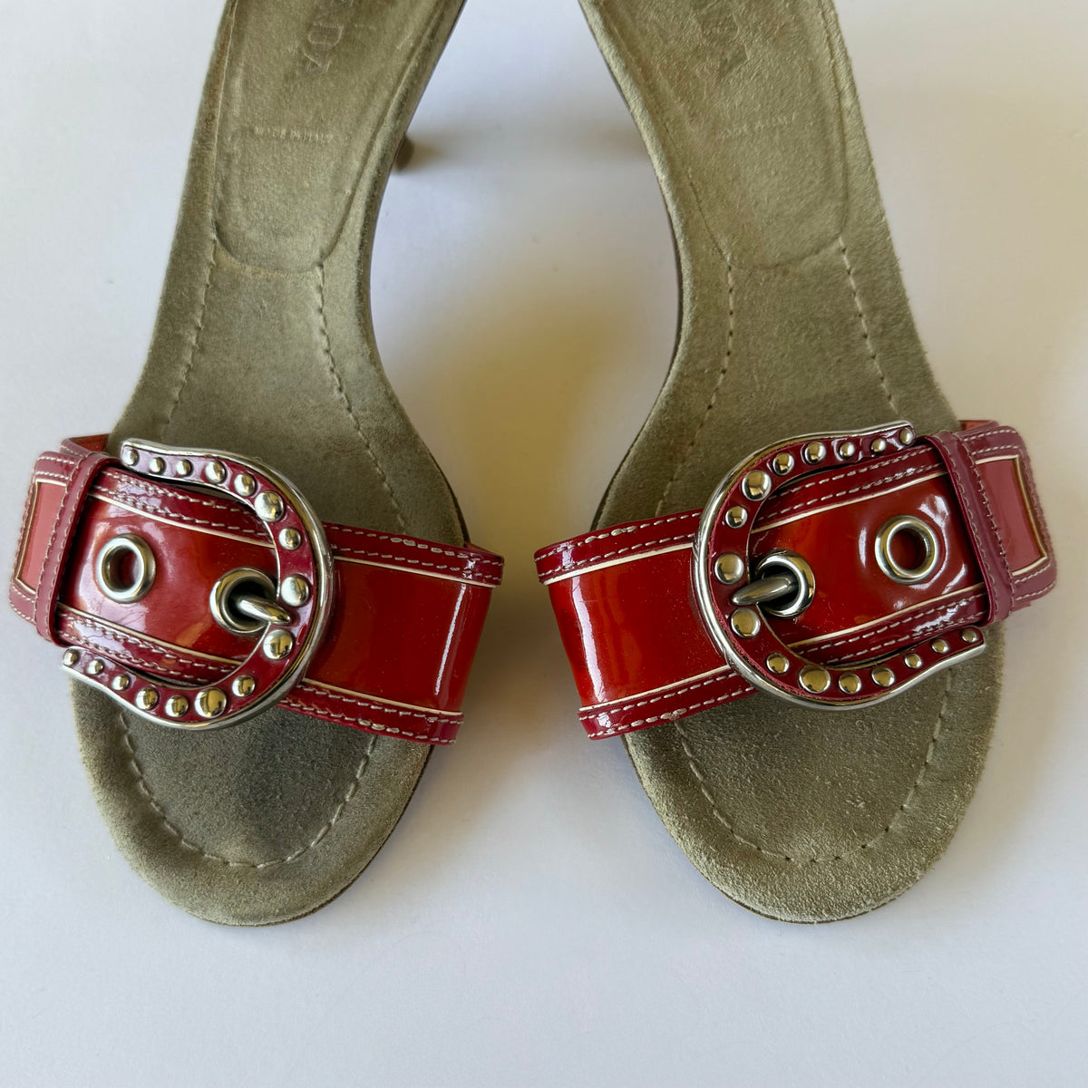 Vintage Prada Kitten Heels