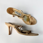 Vintage Jimmy Choo Seashell Heels